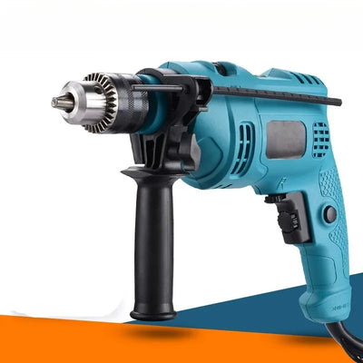 BIESUO Impact Drill Multi-functional Household Handgun Drill Dual-purpose Variable Speed Reversible Electric Power Tool