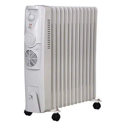 15fins 2500W  Portable Oil Radiator Room Winter Oil Filled Heating Electric Heaters For Overheat Protection