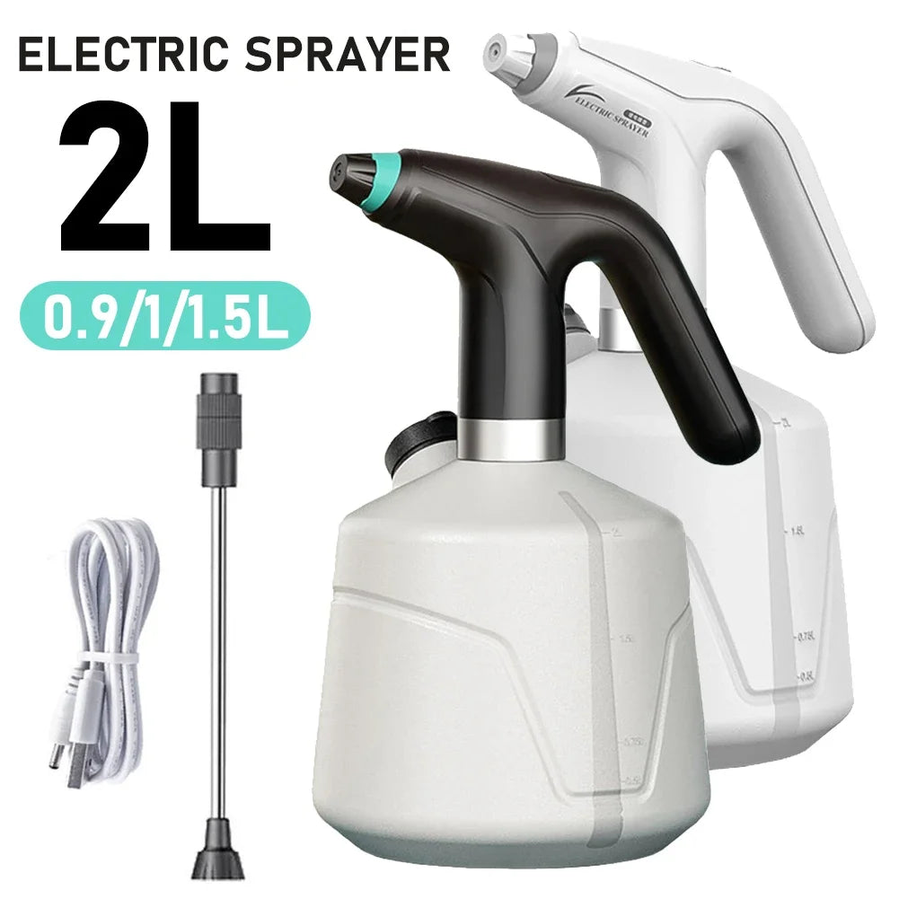 Agriculture Electric Sprayer Automatic Watering Can USB Disinfection Filling Sprayer Watering Spray Garden Irrigation Tools