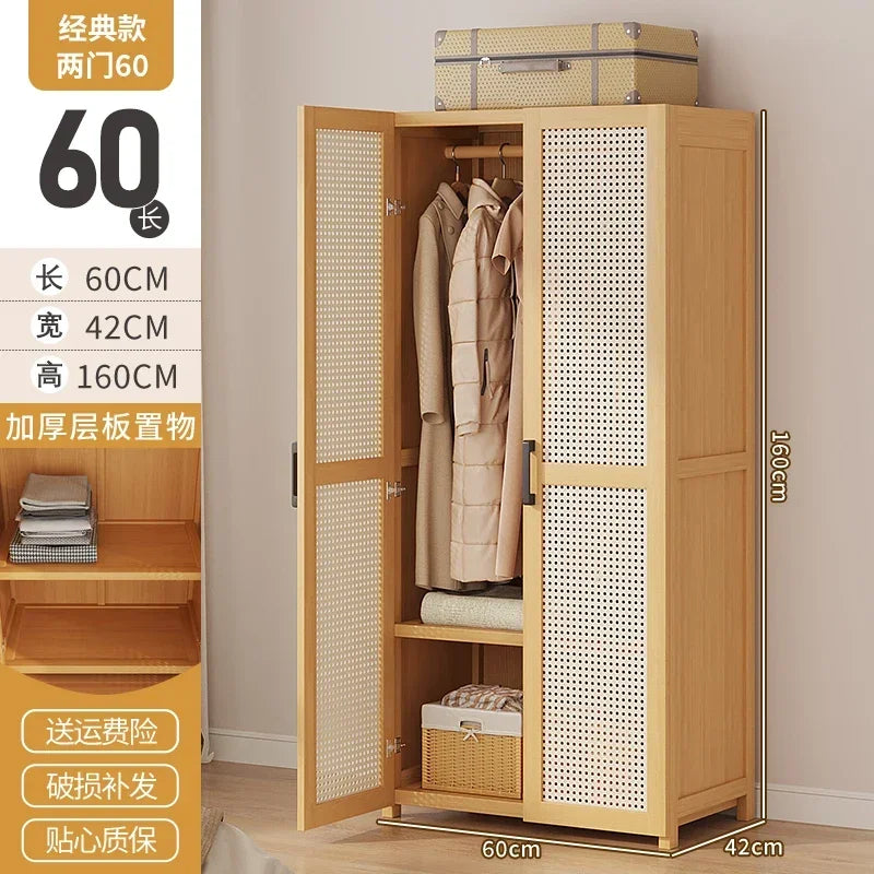 Wardrobe Wardrobe Bedroom Single Sliding Door Home Small Closet Closets And Cabinets Storage Cabinet Armored Room Set Furniture