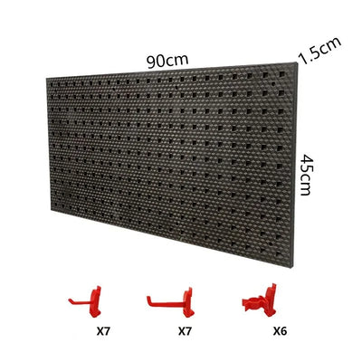 Plastic Tool Hanging Plate Hook Tools Packaging Storage Shelf Tools Organizer Multifunction Professional Storage Wall Plate