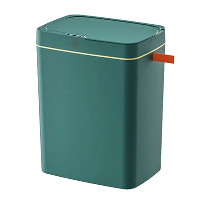 Smart Garbage Bin IPx5 Waterproof Smart Wastebasket Moisture-Resistant Infrared Induction USB Charging with Lid for Home Kitchen