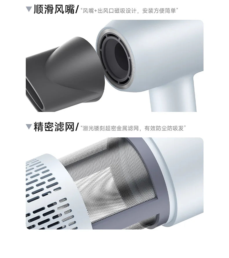 High-speed Hair Dryer Household Negative Ion Hair Dryer High-power Hair Care Hair Dryer High-speed Low-noise Travel Hair Dryer