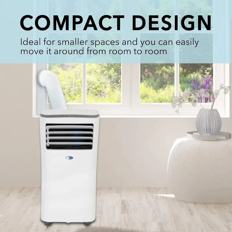 Whynter ARC-102CS Compact Size 10,000 BTU (7,000 BTU SACC) Portable Air Conditioner, Dehumidifier, and Fan