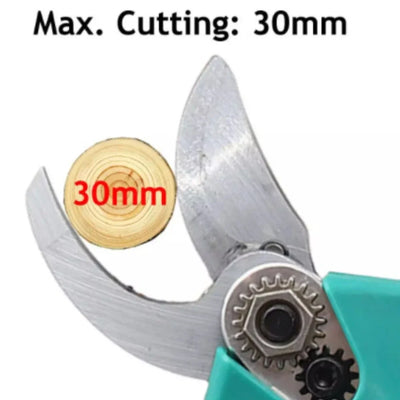 30mm Brushless Electric Pruning Shears Garden Tool Pruner Cordless Electric Garden Scissors Fruit Tree For Makita 18V Battery