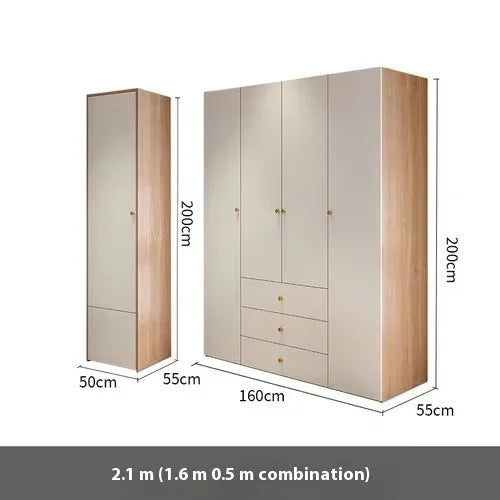 Bedroom European New Wardrobe Luxury Modern Luxury Large Clothes Storage Wardrobe Portable Nordic Guarda Roupa Unique Furniture