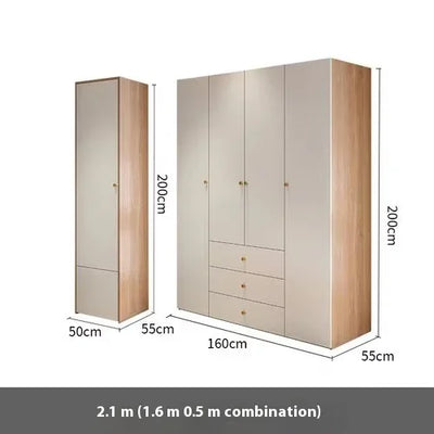 Bedroom European New Wardrobe Luxury Modern Luxury Large Clothes Storage Wardrobe Portable Nordic Guarda Roupa Unique Furniture