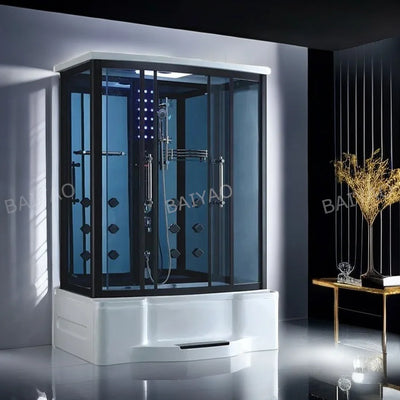 Special Savings Event Best Smart Hydrotherapy Steam Shower Cabin With Full-Body Massage And Ambient Lighting