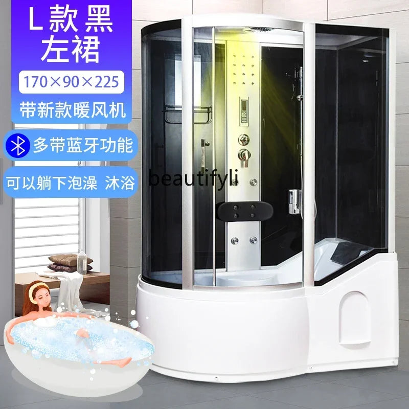 cqyShower room, integral bath room, bathroom, bathtub, surfing, sauna, steam bath room, wet and dry separation