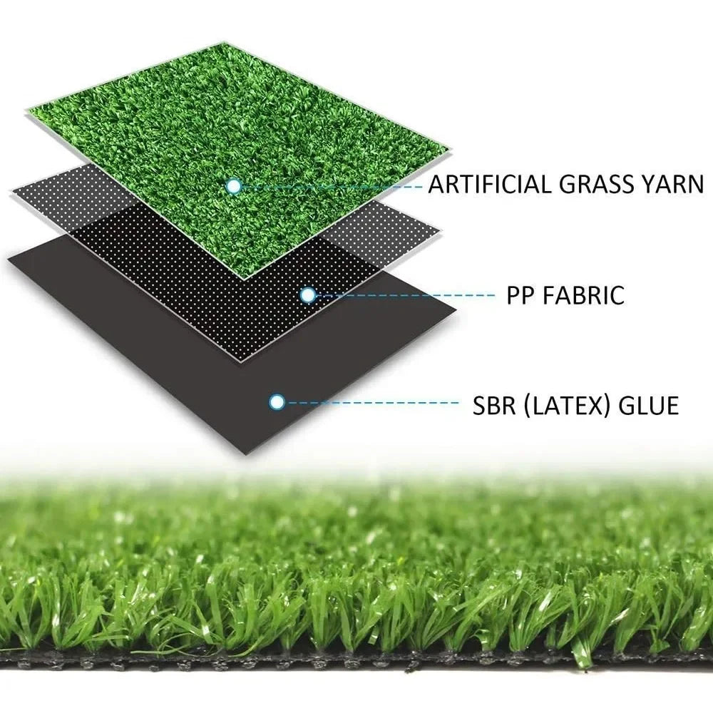 Artificial Grass Turf, 7FTX12FT(84 Square FT) Indoor Outdoor Garden Lawn Grass Mat, Artificial Lawn, Customizable Sizes