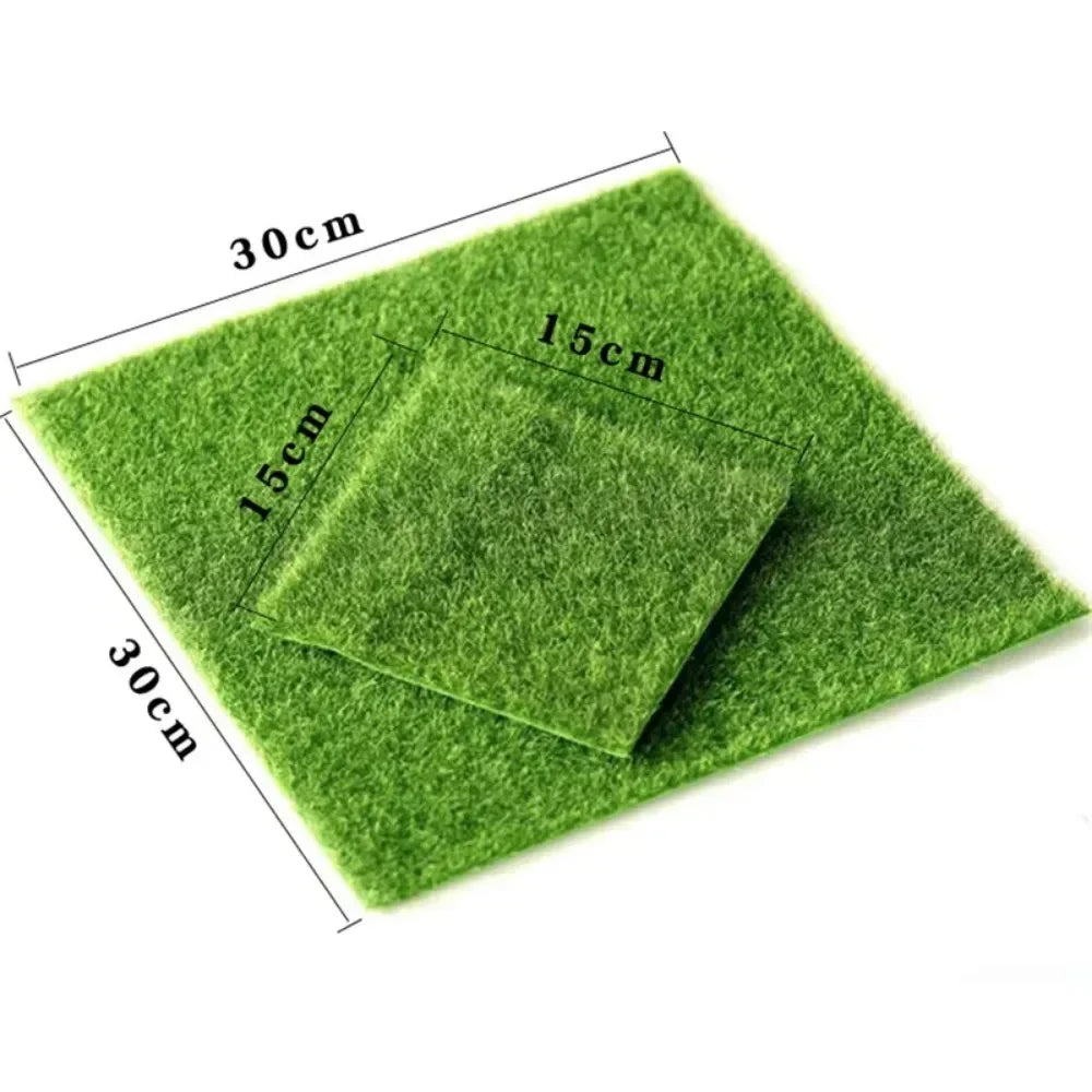 Fake Moss Mini Artificial Lawn Grass Terrariums Bonsai Miniatures DIY Living Home Decoration Accessories Fairy Garden Ornament