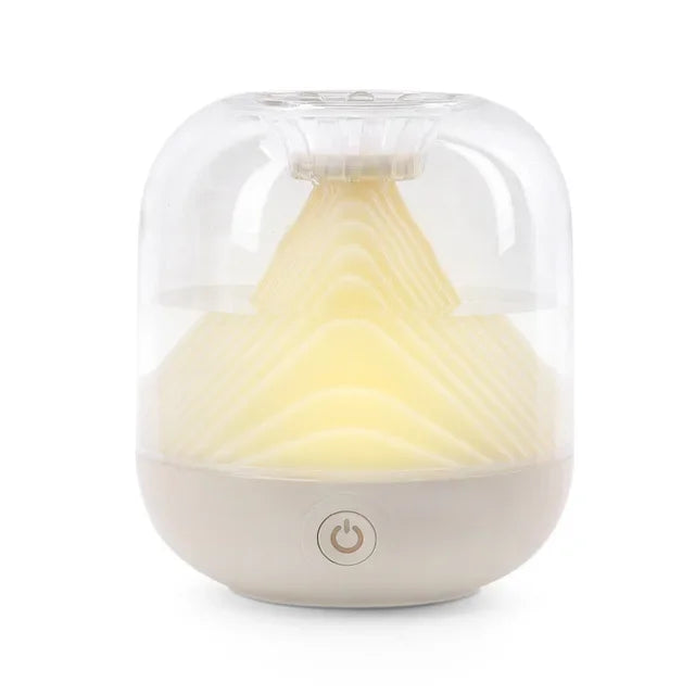 Wireless Air Humidifier Aromatherapy Diffuser LED Lamp - USB Rechargeable - 700ml Capacity