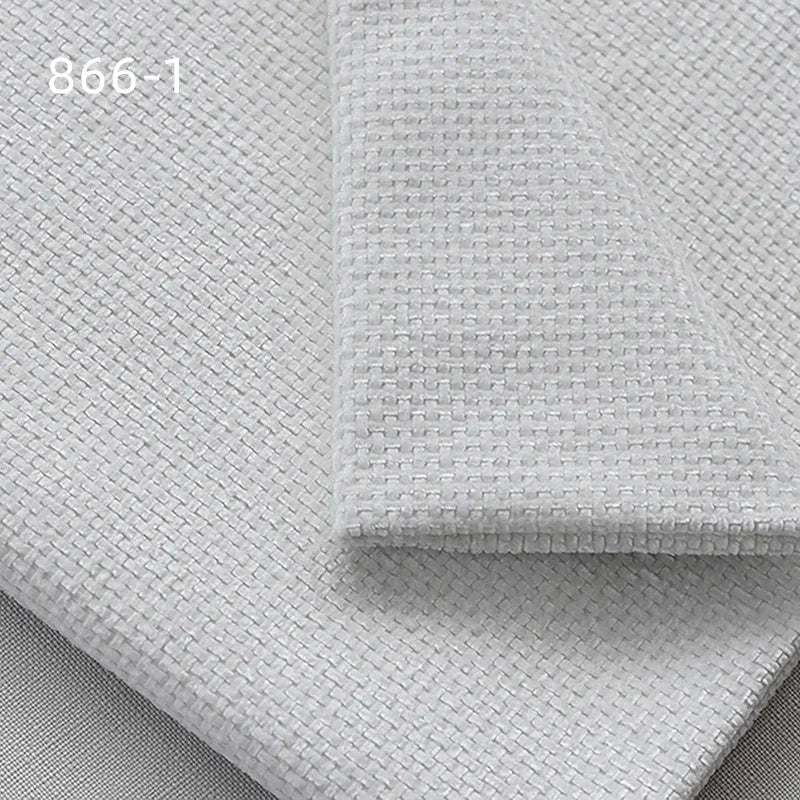 Thick Woven Pattern Chenille Sofa Fabric By The Meter for Upholstery Pillowcase Cushion Diy Sewing Soft Cloth Plain Khaki White