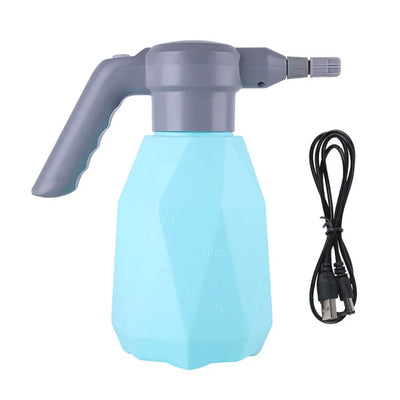 2L Electric Sprayer Plant Spray Bottle Automatic Watering Fogger USB Sanitizing Sprayer Hand Watering Machine Plants Garden Tool