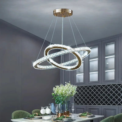 Modern home decoration crystal chandelier, stair Pendant lamp, living room Pendant lights, interior lighting