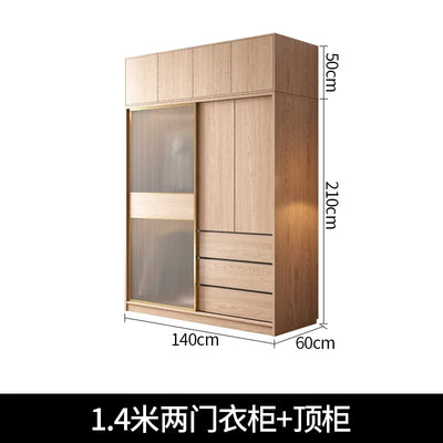 Wooden Luxury Wardrobes Modern Clothes Storage Organizer Wardrobes Apartment Display Mueble Para Colgar Ropa Furniture Bedroom