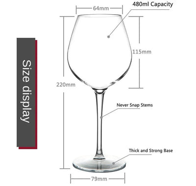 Plastic Transparent Unbreakable Silicone Wine Glass Cups Bar Home Goblet American Tritan Material