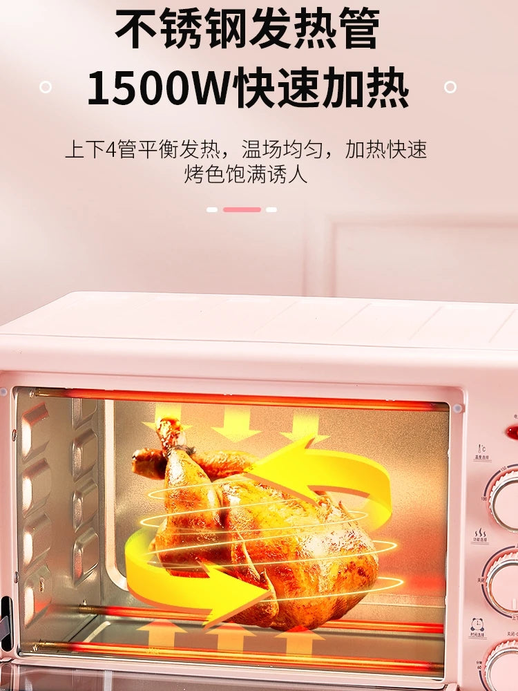 220V  Multi-functional Oven with Automatic Baking Function for Home and Commercial Use