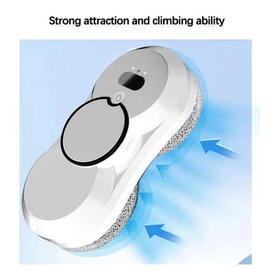 Electric Window Cleaning Robot with Water Spray and Mop Function for Glass Cleaning