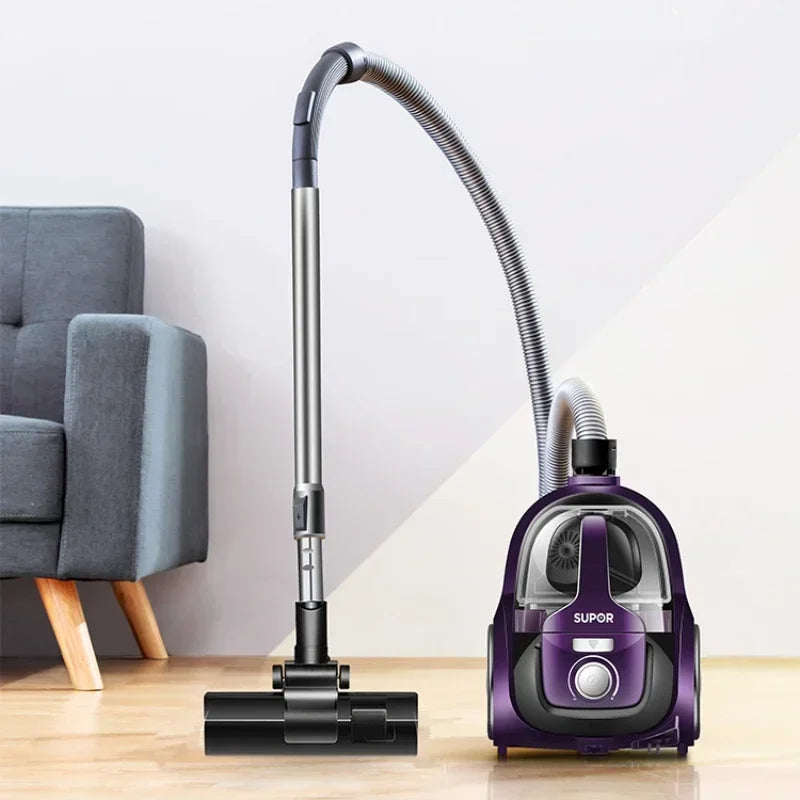 Vacuum cleaner for household use with large suction capacity, small power wired handheld horizontal strong