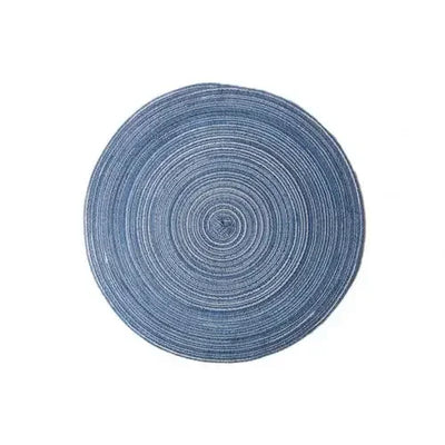 Hand-made Round Cotton Yarn Weaving Heat Insulated Cup Mat Placemat Dining Table Decor Bowls Coffee Cups Coaster Tableware Mat