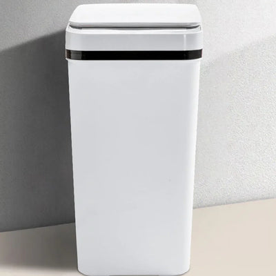 12L Smart Trash Can Automatic Touchless Garbage Can Kitchen Bedroom Trash Bin Toilet Smart Garbage Bucket Space-Saving Waterproo