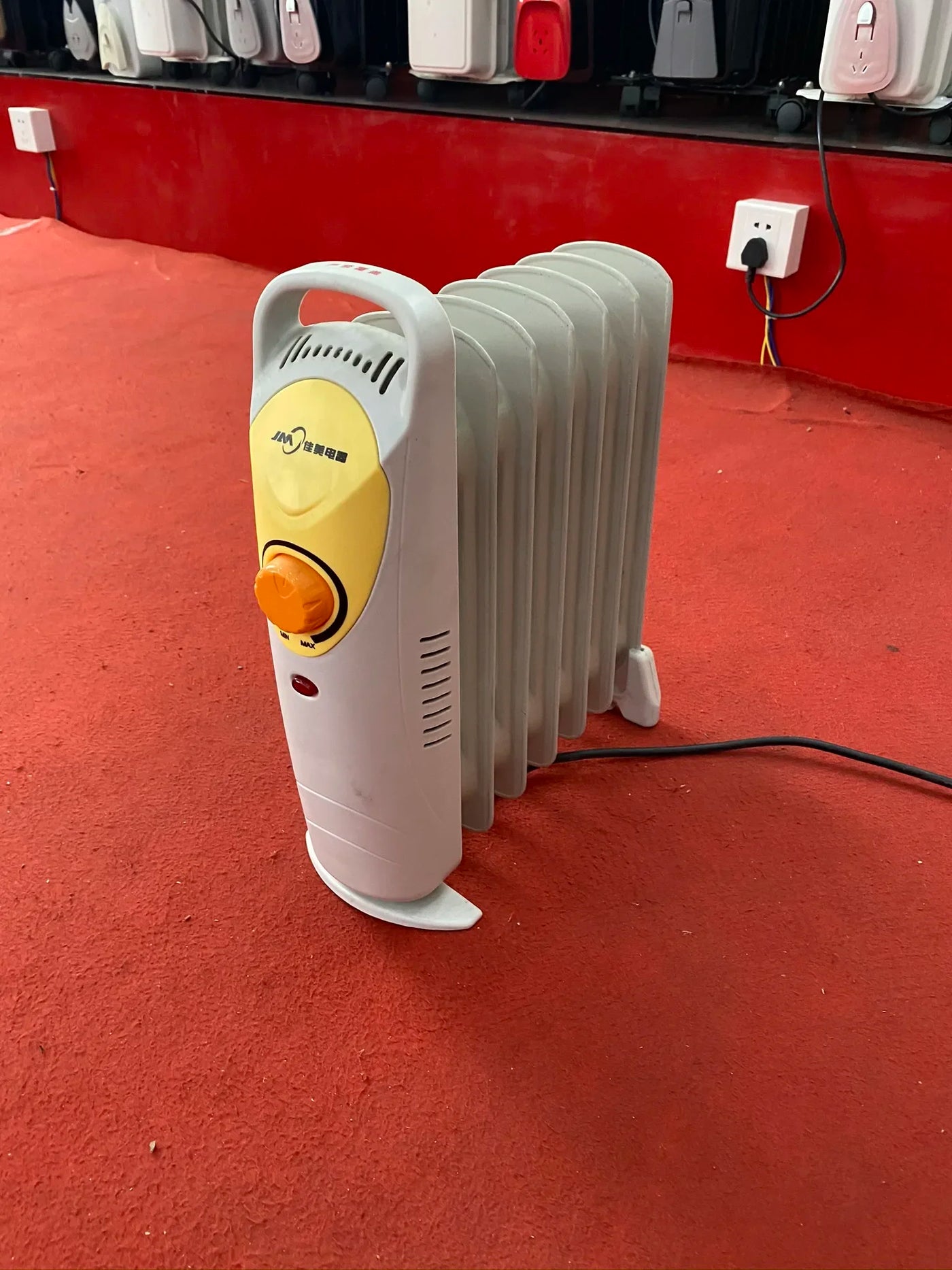 oil filled radiator heater  2500W heater  electric room heater with timer