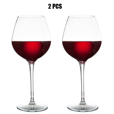 MICHLEY 2/4/6PCS Unbreakable Floating Tritan Plastic Wine Glass Set Reusable Luxury For pool Party Outdoor Dishwasher Glassware