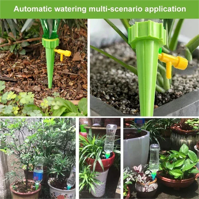 48-6-pack Self plant watering spike kit Garden adjustable automatic drip irrigation device automatic plant watering system