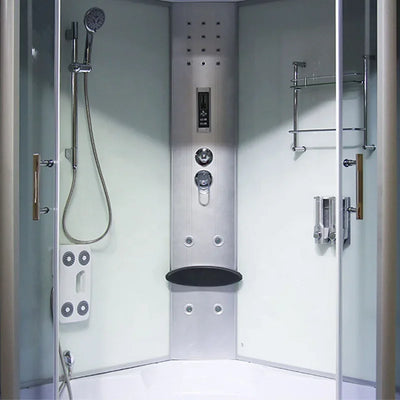 New Luxury Corner Massage enclosed steam shower room sauna combos shower cabin