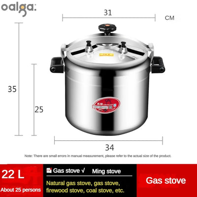 Universal Explosion-proof Pressure Cooker, Large Capacity, Super-Large Gas Induction Cooker, Commercial